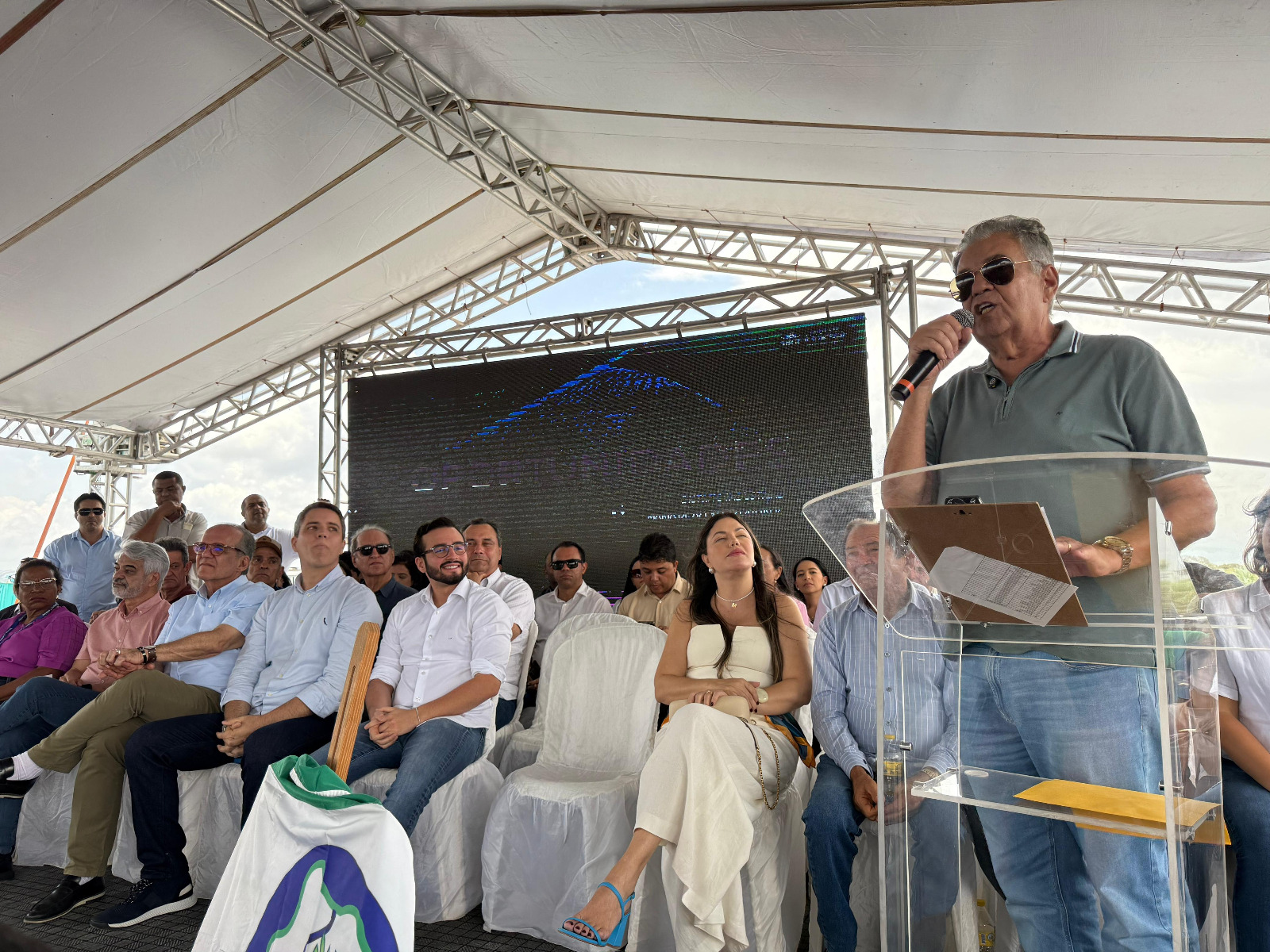 A Mata Norte não pode mais esperar”, afirma Antônio Moraes, na cerimônia de lançamento da pedra fundamental do distrito industrial de Aliança
