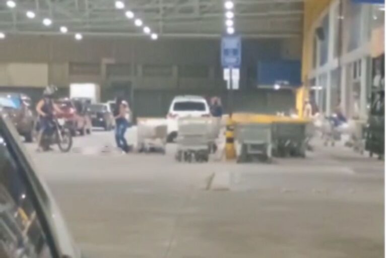 Ataque a tiros em estacionamento de supermercado mata homem e fere mulher em São Lourenço da Mata